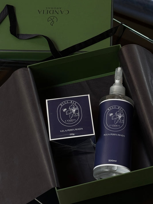 KIT VELA E ÁGUA BLUE BEE